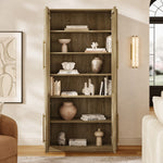 Marlow Oak Bookcase With Cabinet - Themodhome product image 13