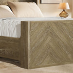 Ridgeview Herringbone Oak Queen Bed - Themodhome product image 06