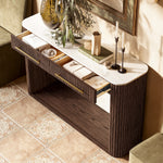 Riven Sintered Stone Console Table 47