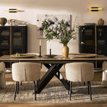 Rove Rectangle Sintered Stone Dining Table 63