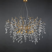 Crystal Raindrop Branch Chandelier 40
