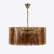Berlin Chandelier Amber Glass 35