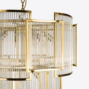 Brass Monte Carlo Grande Chandelier 26.8