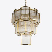 Brass Monte Carlo Grande Chandelier 26.8