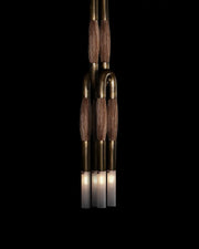 Heritage Horsehair 4-Light Pendant