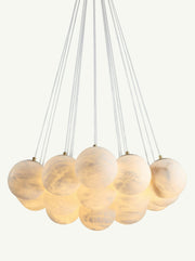 Aspen Alabaster 19 Light Chandelier 33.5