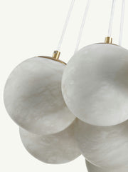 Aspen Alabaster 19 Light Chandelier 33.5