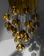 Molecule Cluster Chandelier 19