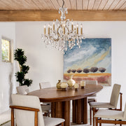 Rocaille Iron & Crystal Chandelier