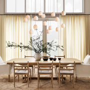 Arica Alabaster Linear Chandelier