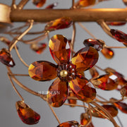 Fiore Colored Linear Chandelier 43
