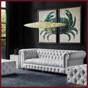 Art Selenite Small Chandelier 47