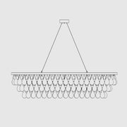 Artistic Pear Round Chandelier 50
