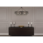 Artistic Pear Round Chandelier 50