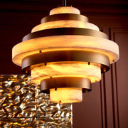 Lazzari Alabaster Chandelier 24