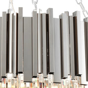 Enoch Three Tier Gold Plated Crystal Chandelier