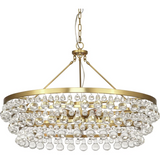Artistic Pear Round Chandelier 50