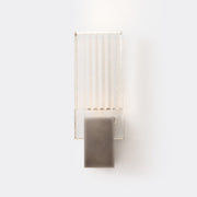 Pleated Glass Sconce