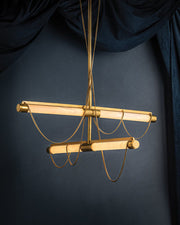 LED Tubular Alabaster Shades Ceiling Pendant Lamp 49