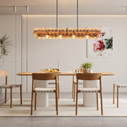 Loren Linear Glass Chandelier