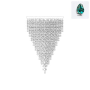 Crystal Stone Chandelier