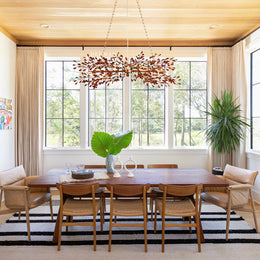 Fiore Colored Linear Chandelier 43
