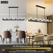 Modern Crystal Rectangle Wagon Wheel Chandeliers