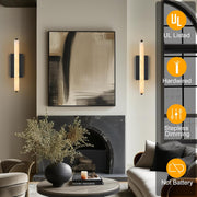 Elegant Alabaster Handcrafted Wall Sconce
