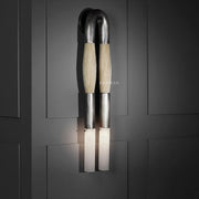 Double Head Antonia Horsehair Sconce