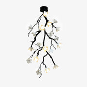 Large Long Branch Flower Chandelier