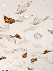 Leaf Twisted Sculptural Customize Chandelier