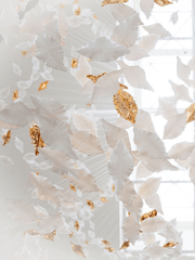 Leaf Twisted Sculptural Customize Chandelier