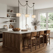 Cascade Chain Cube Chandelier