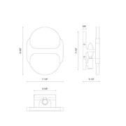Hopkins Alabaster Sconce 9