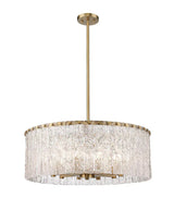 Aura Round Glass Chandelier 27”D 32“D
