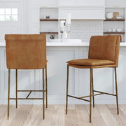 Eugina Leather Stool
