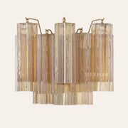 Addis Murano Glass Wall Light 14''W