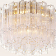 Addis Murano Glass Flushmount 22