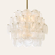Riviera Glass Disc Chandelier 26