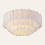 Addis Murano Glass Flushmount 22