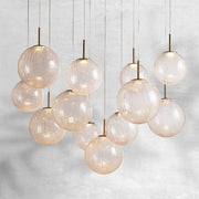 Casen Glass Round Chandelier 20