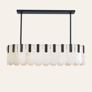 Nadia Alabaster Linear Chandelier 42