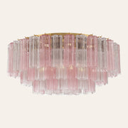Addis Murano Glass Flushmount 22