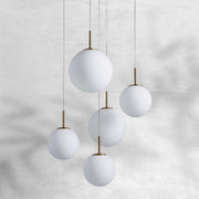 Casen Glass Round Chandelier 20
