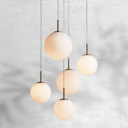 Casen Glass Round Chandelier 20