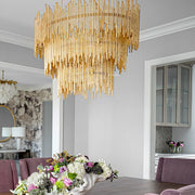 Althely 12 Lights  3- Tier Chandelier 35