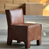 Playful Leather Dining Chair
