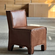 Playful Leather Dining Chair