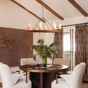 Hastings 8-Light Halo Chandelier