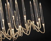 Pezzo Crystal Wall Sconce W15'' 10''